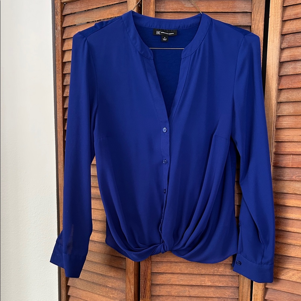INC Blue Women's Top